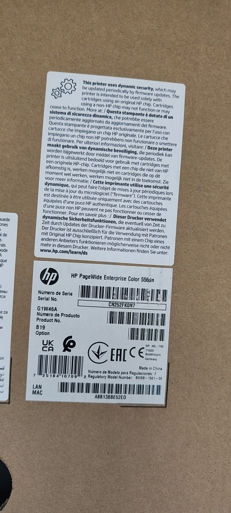 Drukarka HP PageWide Enterprise Color 556dn