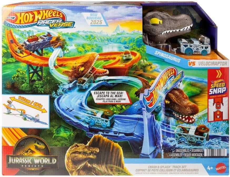 Ігровий набір Хот Вілс Hot Wheels Jurassic World Velociraptor Vehicle