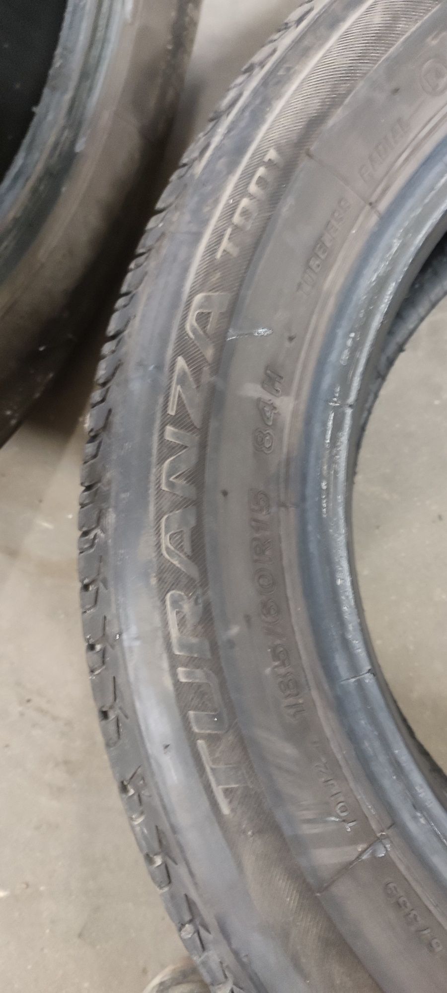 185/60R15 Bridgestone Turanza 1szt letnia