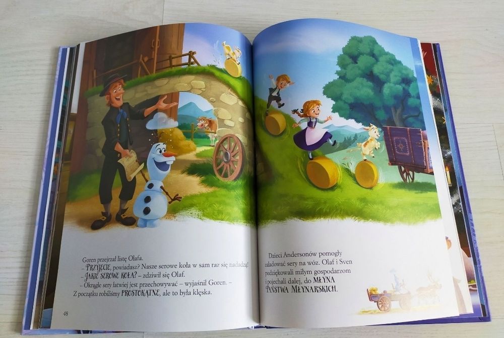 Disney Złota Księga przygody olafa kraina lodu
Przygody Olafa Kraina L