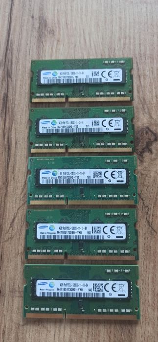 Pamięć RAM DDR3 4GB do laptopa – różne modele, firmy i częstotliwości