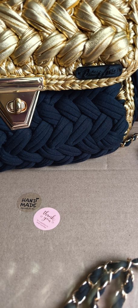 Torebka damska handmade wykonana na zamówienie.