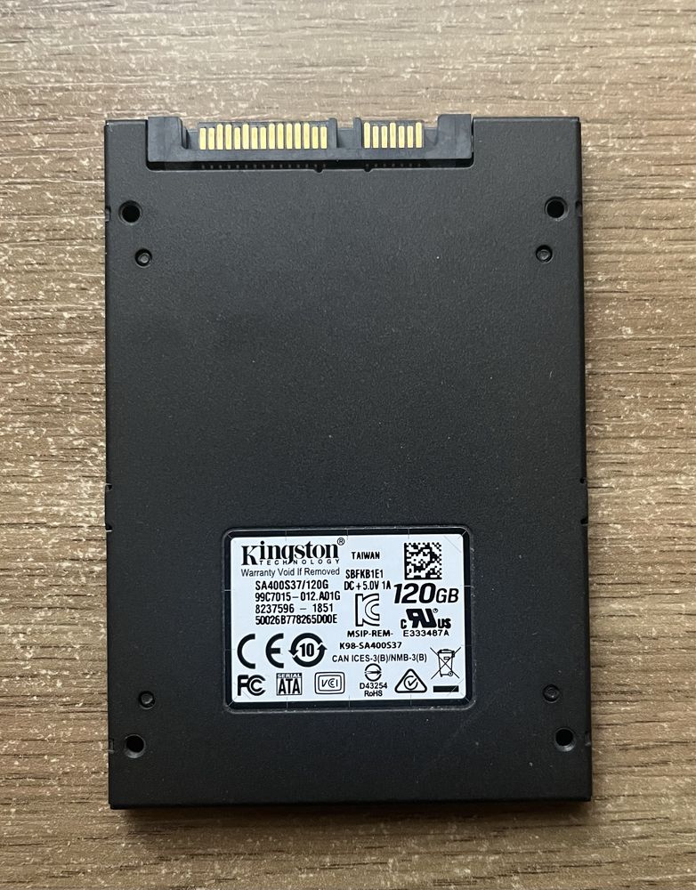 SSD Kingston A400 120gb
