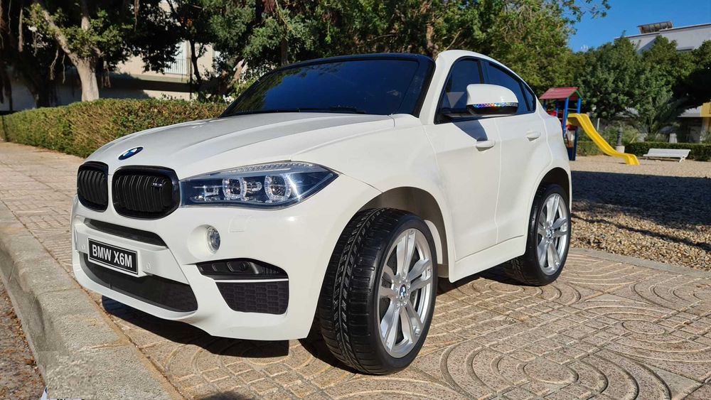 BAWIBUS.PL Auto samochód na akumulator BMW X6 pojazd 2 dwuosobowe RC