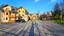 Karkonosze, Apartamenty w Karpaczu, centrum, góry, lato, wakacje