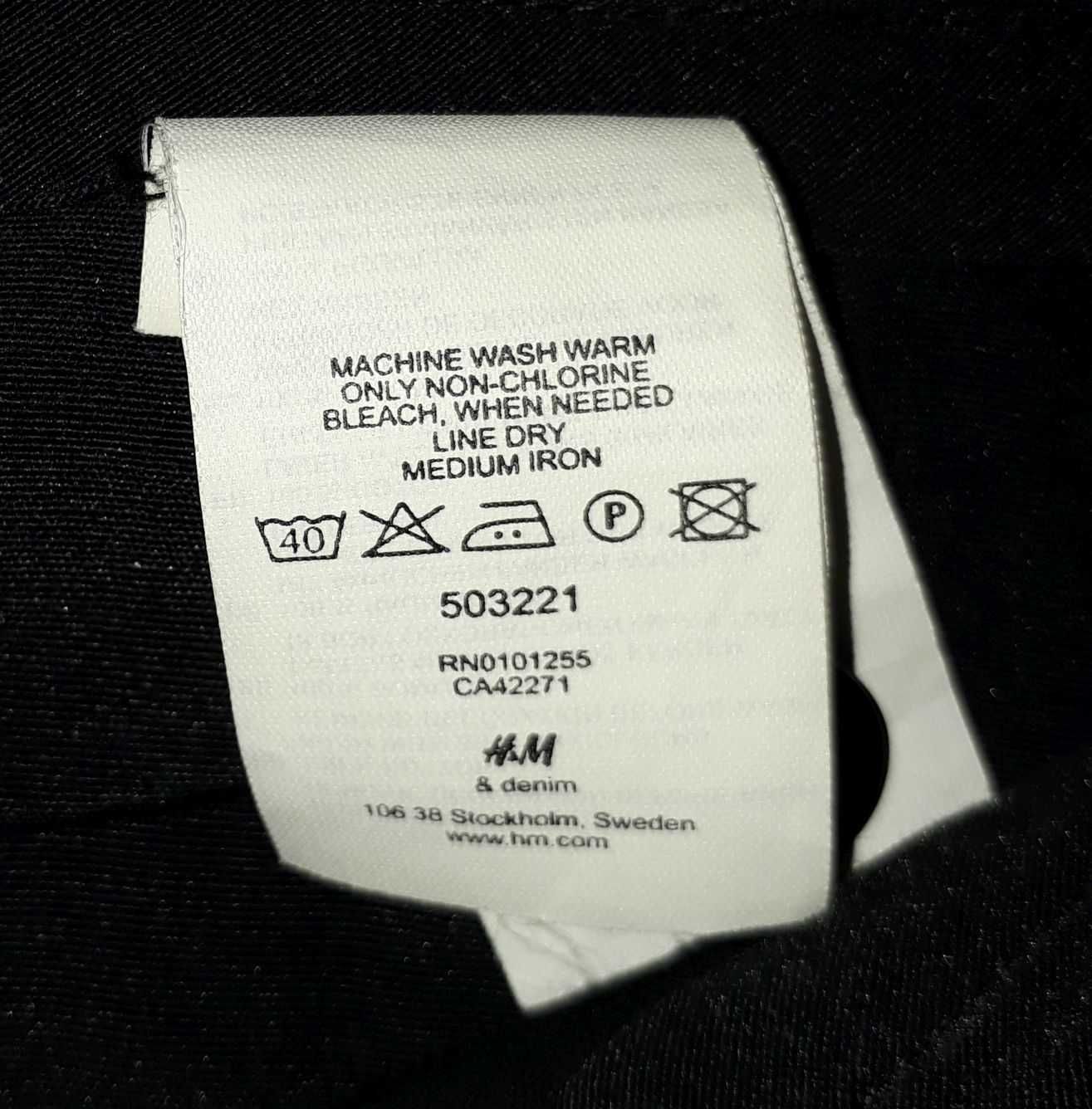 Женские брюки кюлоты H&M р.40 L хлопок 100% штани кюлоти жіночі