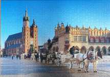 Puzzle szlakiem odkrywców Kraków 1000 elementów