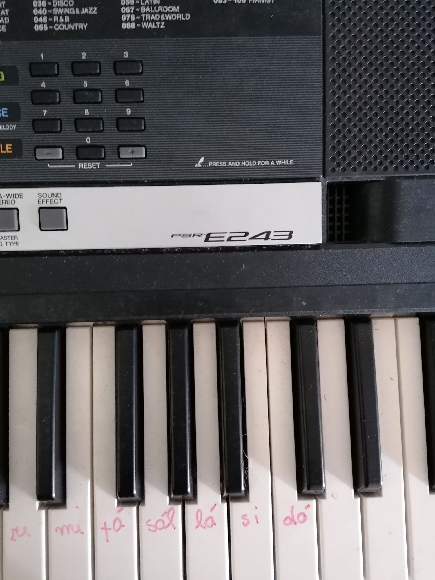 Órgão/ Teclado YAMAHA PSR-E243