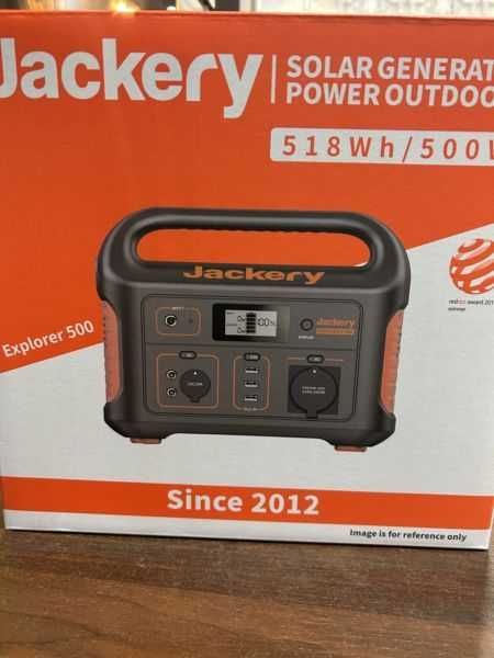 Stacja zasilania JACKERY Explorer 500EU /518Wh/ ***PAT-Kom***