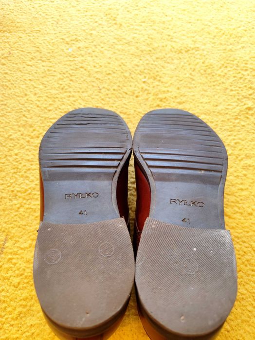 Buty męskie zimowe Ryłko brązowe r. 41