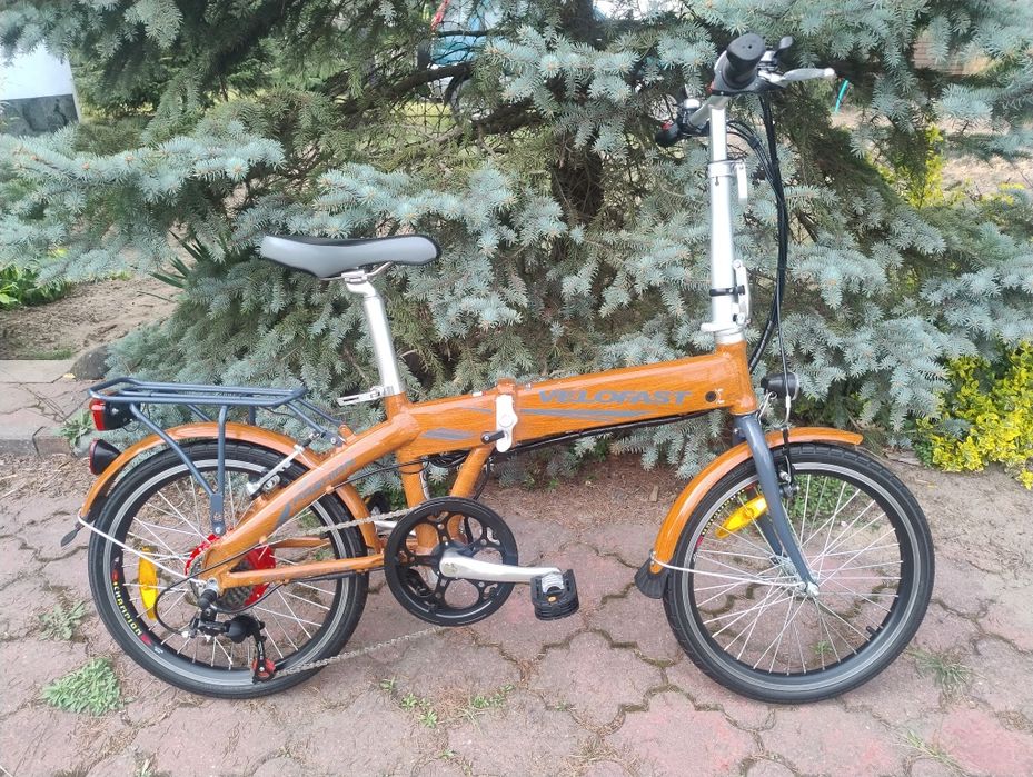 20" Rower składak elektryczny do camper przyczepa kempingowa ebike