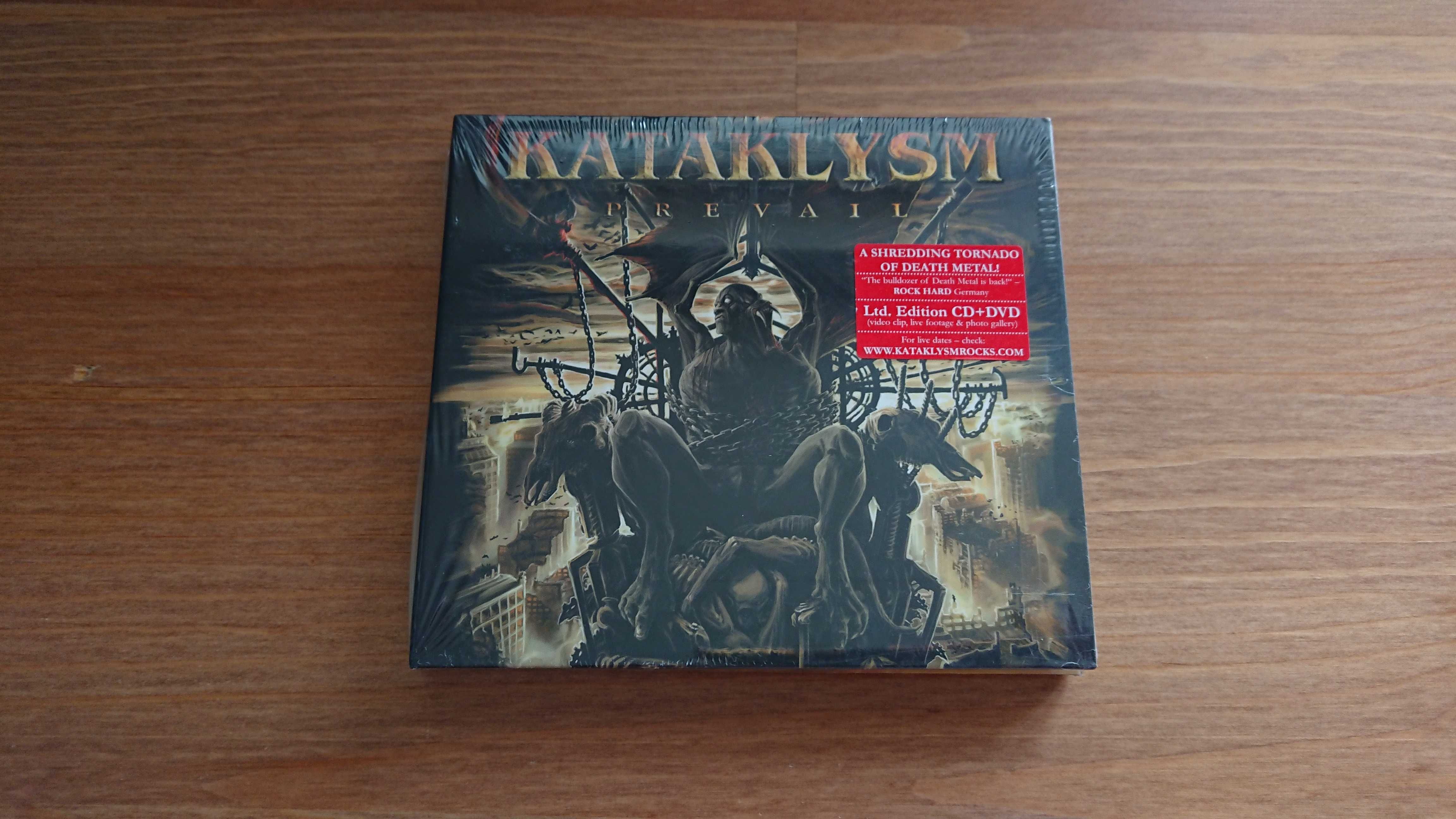 Kataklysm Prevail CD+DVD *NOWA* Limited Edition 2008 Nuclear Blast DE