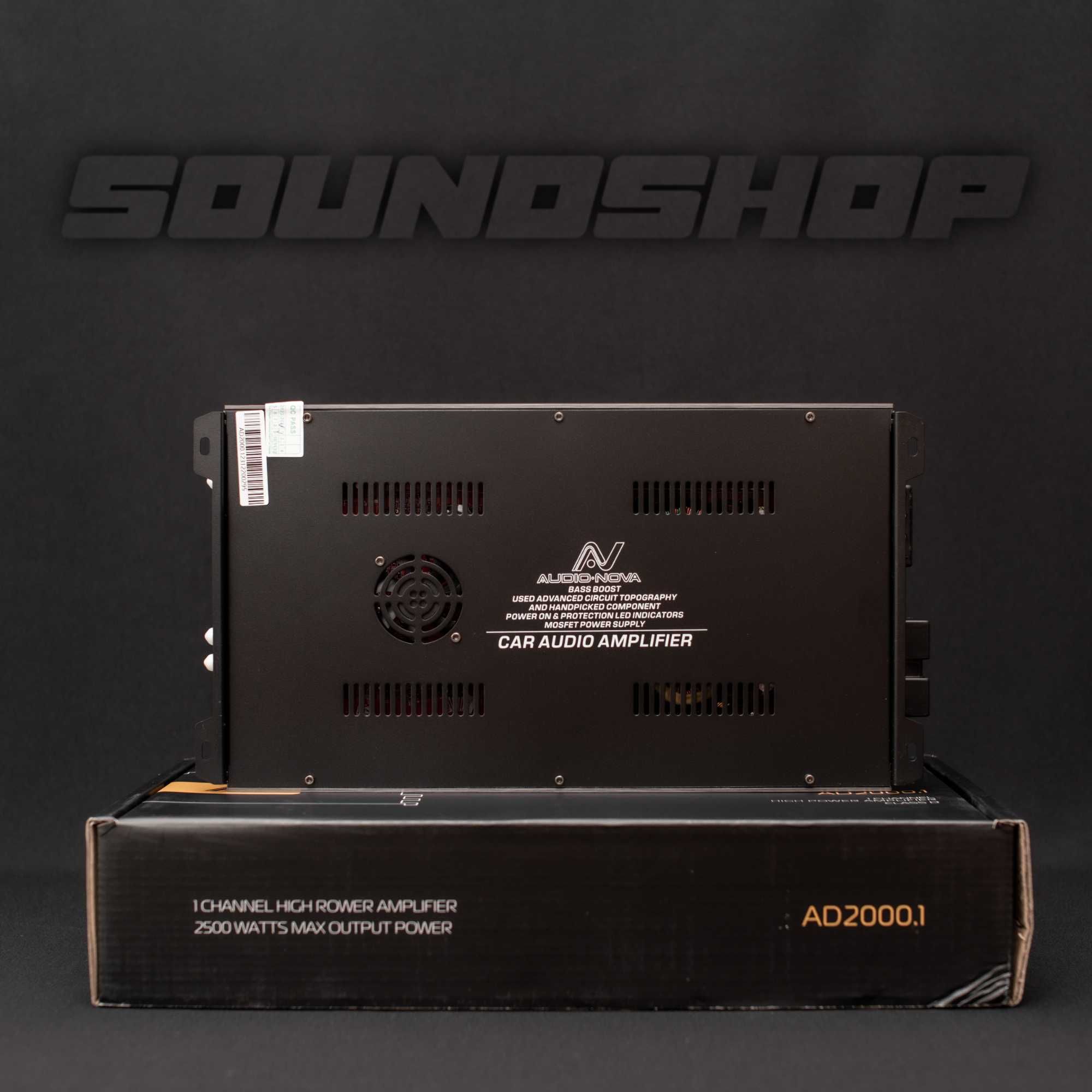 Black Friday!!! Wzmacniacz Audionova AD2000.1 (2200W RMS 1 Om)