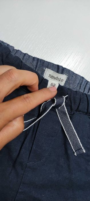 Szorty spodenki niemowlęce newbie 2 pary