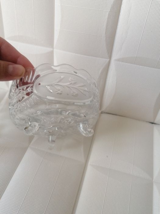 Продам кришталевий посуд часів Ссср, глечик, скляна Маслянка.