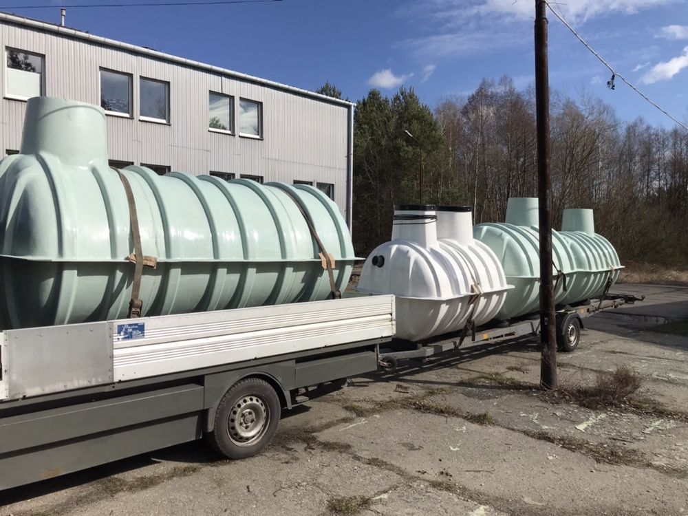 PROMOCJA !!! Zbiornik plastikowy na ścieki, deszczowkę, ekoszambo 7m3