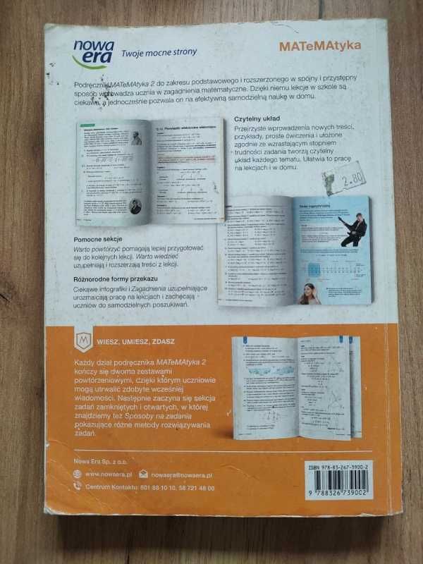 Matematyka Podr Kl. 2 Zakres podst i roz LO i tech
Babiański, Chańko
