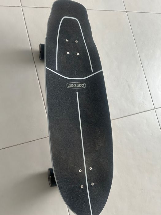 Surf skate Black Tip
