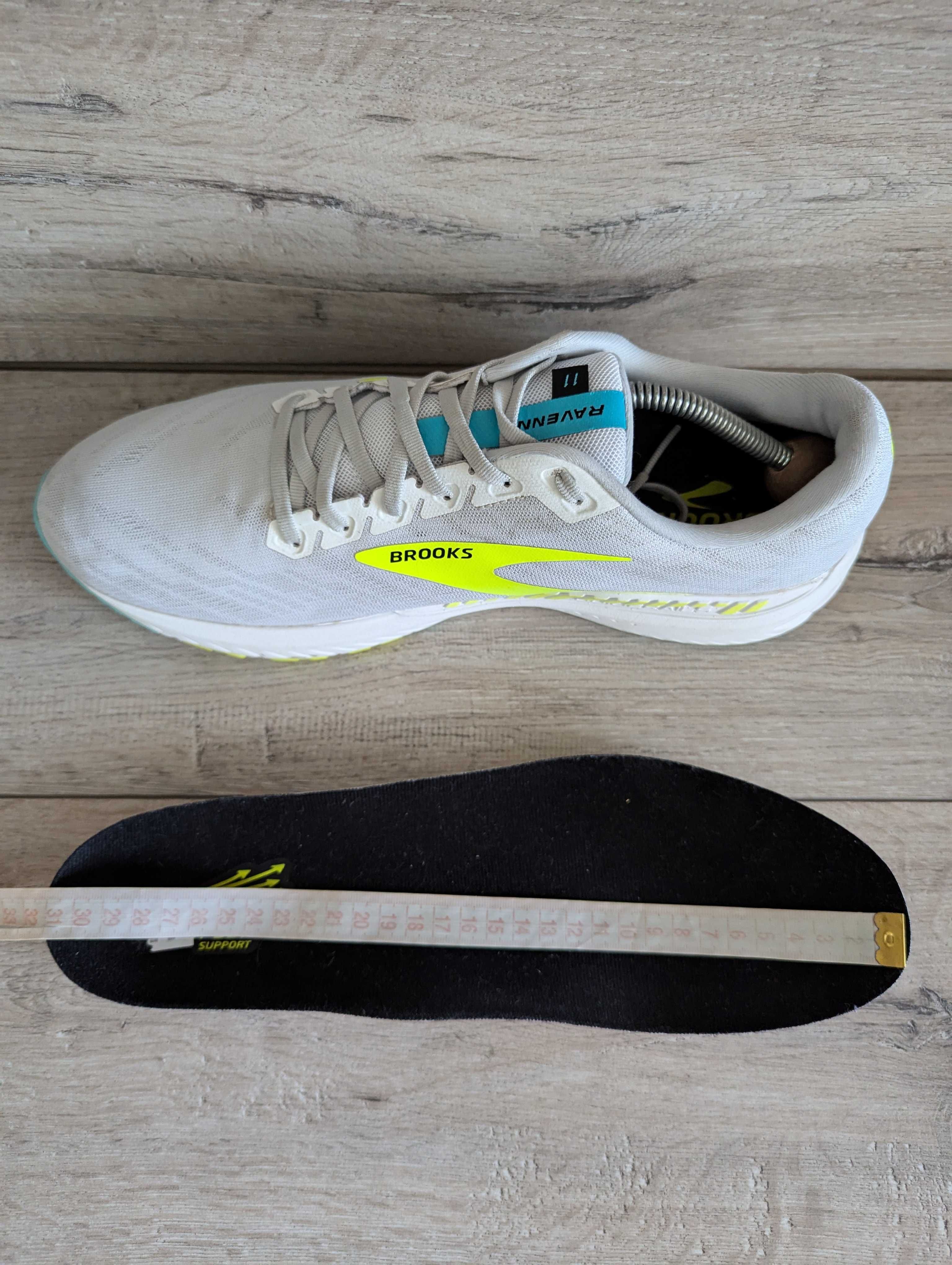 Кроссовки беговые б/у Brooks Mens Ravenna 11 Running 46 р 30.5 см