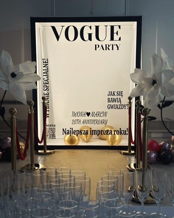 Fotobox Fotobudka PhotoBox Vogue Party WYNAJEM!