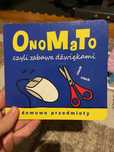 Książeczka dla dzieci Onomato, czyli zabawa dźwiękami, kartonowa
