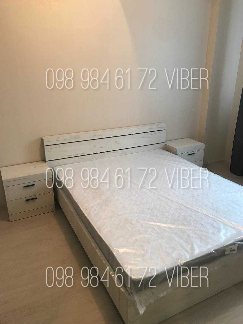 АКЦИЯ! Кровать 160х200 в СПАЛЬНЮ. Кровати. Тумбы. Шкаф. комод