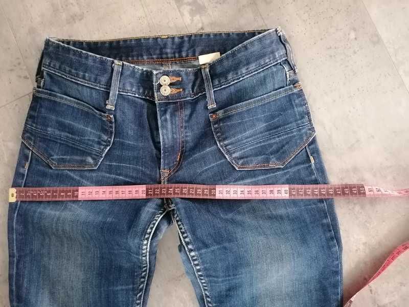 Spodnie dżinsy, jeansy damskie H&M 164 cm (S)