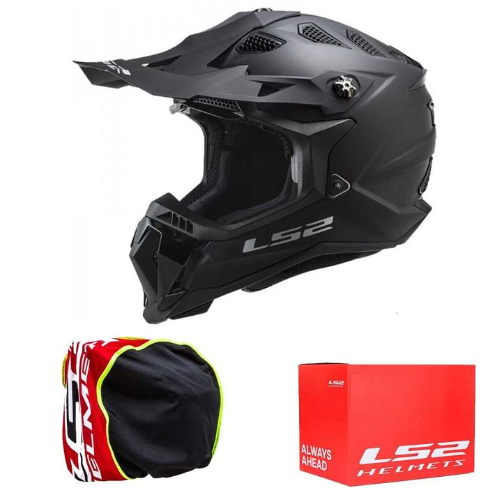 NOWY Kask LS2 MX700 Subverter EVO Noir Black MATT L