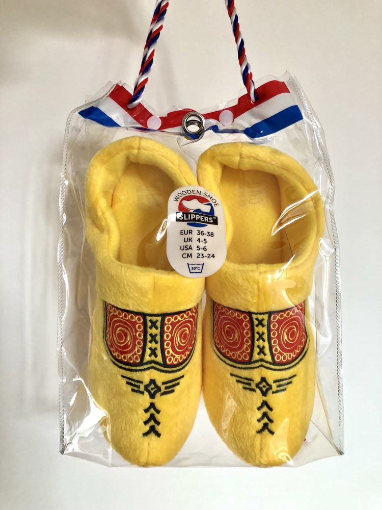 Pantufas-socas tradicionais da Holanda (novas)