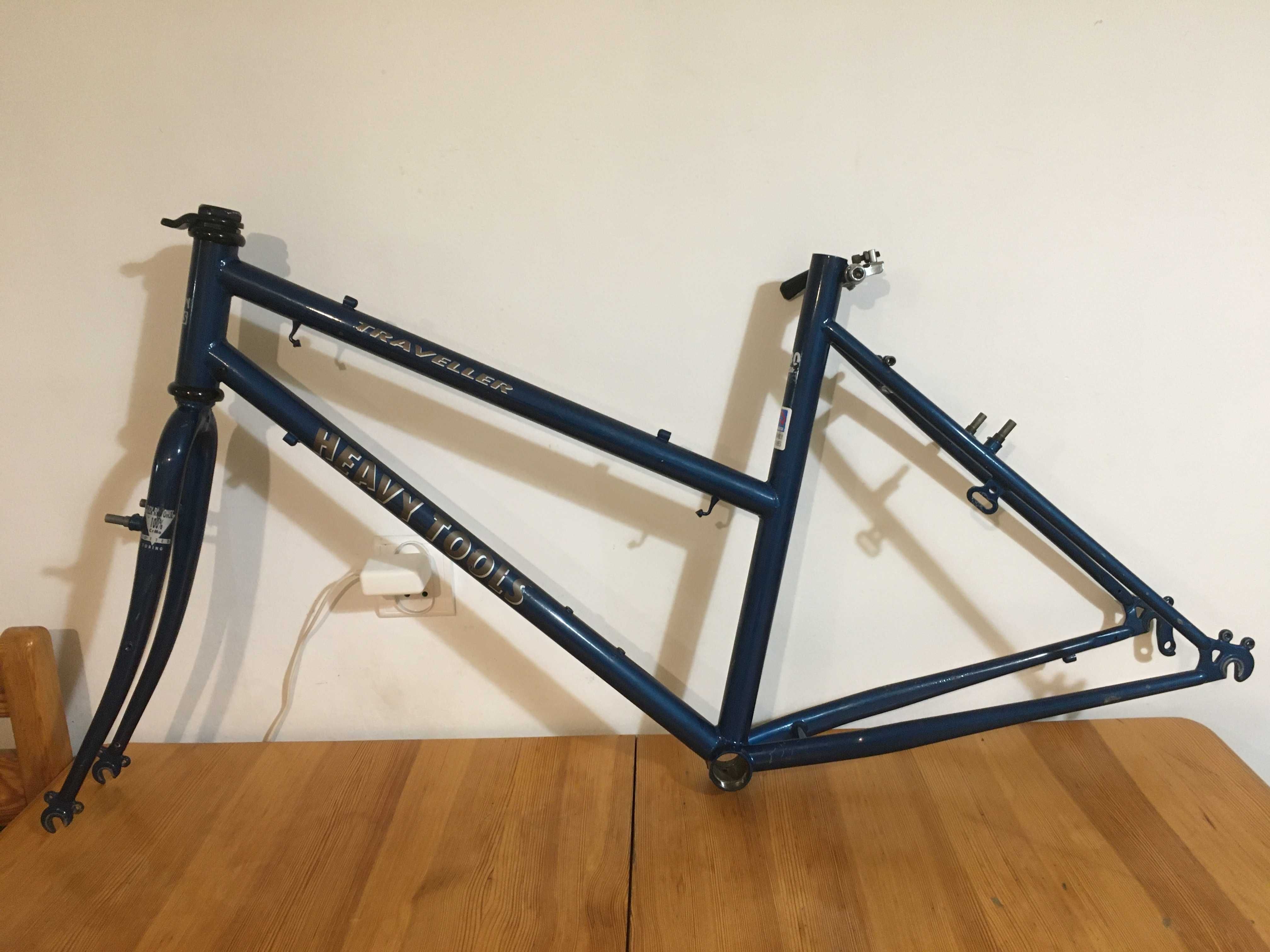 Rama szosowa miejska turystyczna damka Heavy Tools full chromoly 48 cm