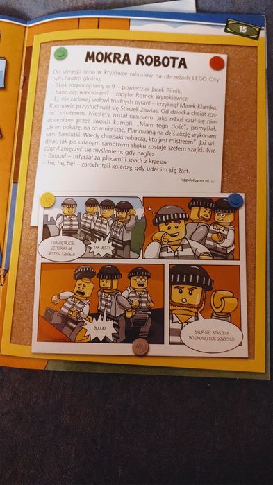 Czasopismo z serii lego city "Rabusie"