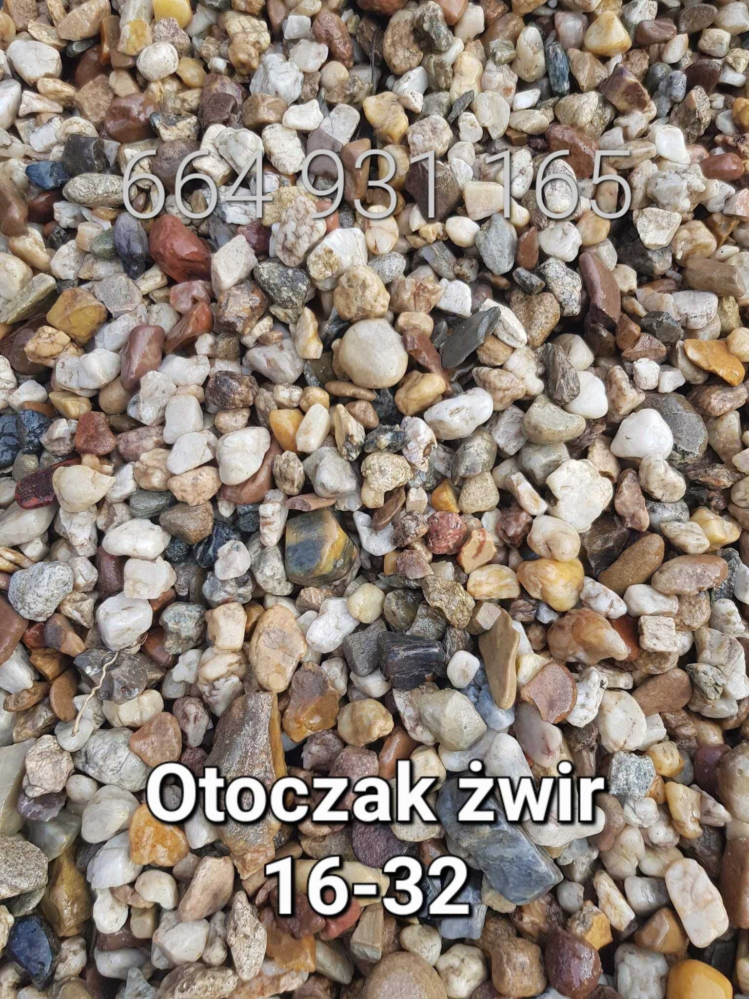 otoczak 16/32 żwir płukany kamień ozdobny ogrodowy granit bazalt kora