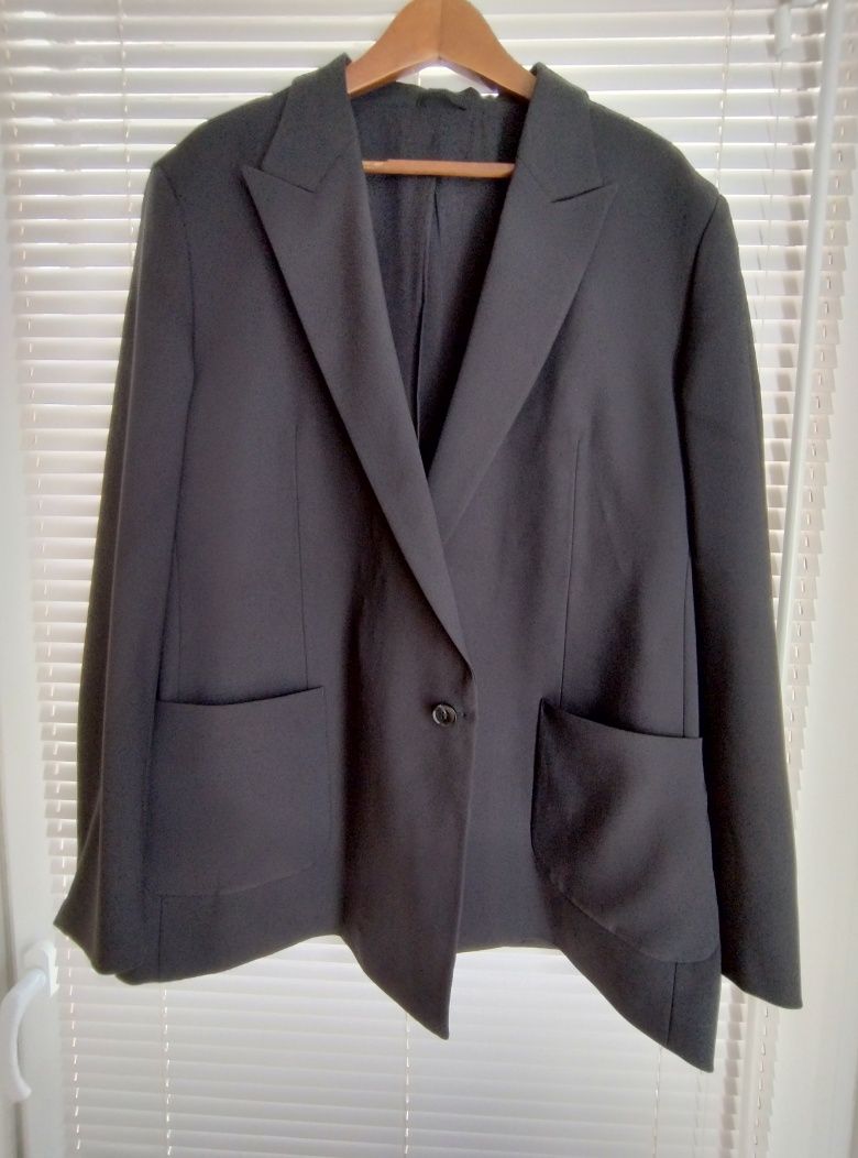 Reserved marynarka czarna XL duże XL