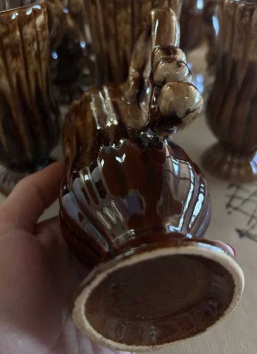 Conjunto jarra + 6 copos com asa