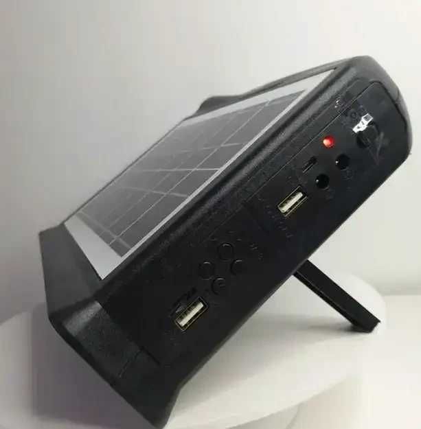 Зарядна станція Cclamp соняшна панель +2 лампочки+ліхтар+Power Bank