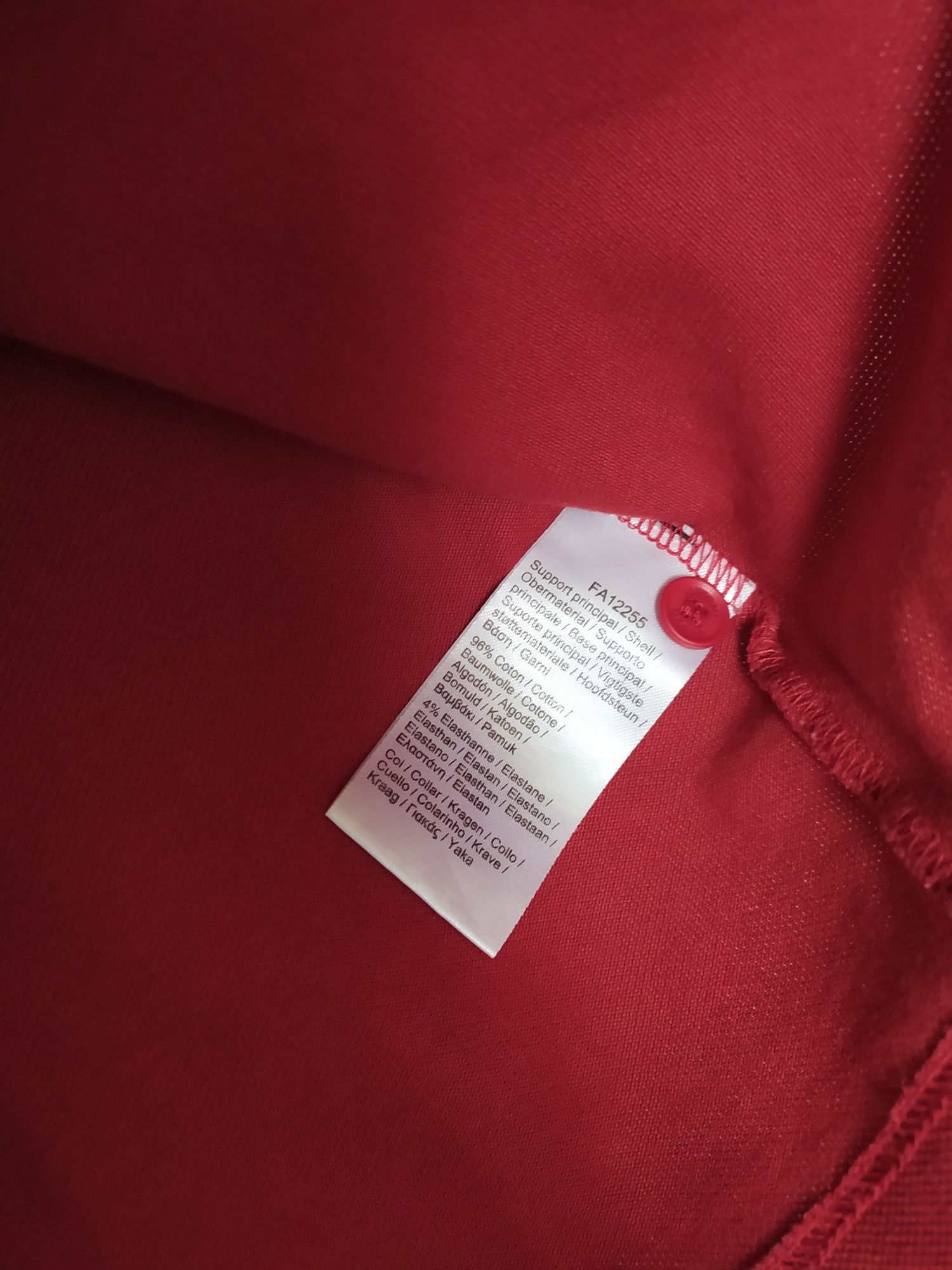 Koszulka Polo czerwona Lacoste M męska 38