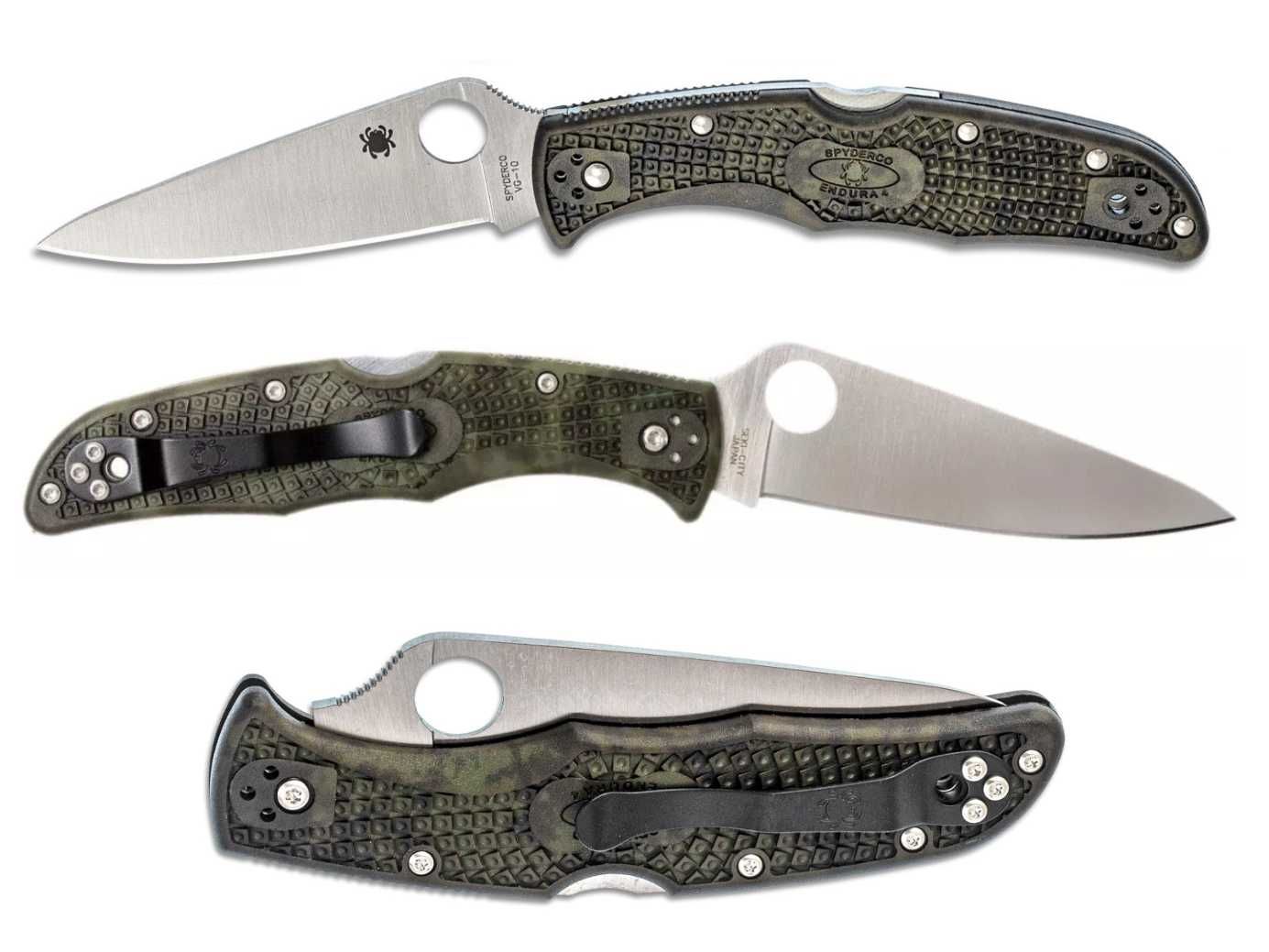 Ніж Spyderco Endura 4 FRN (VG-10, M4)