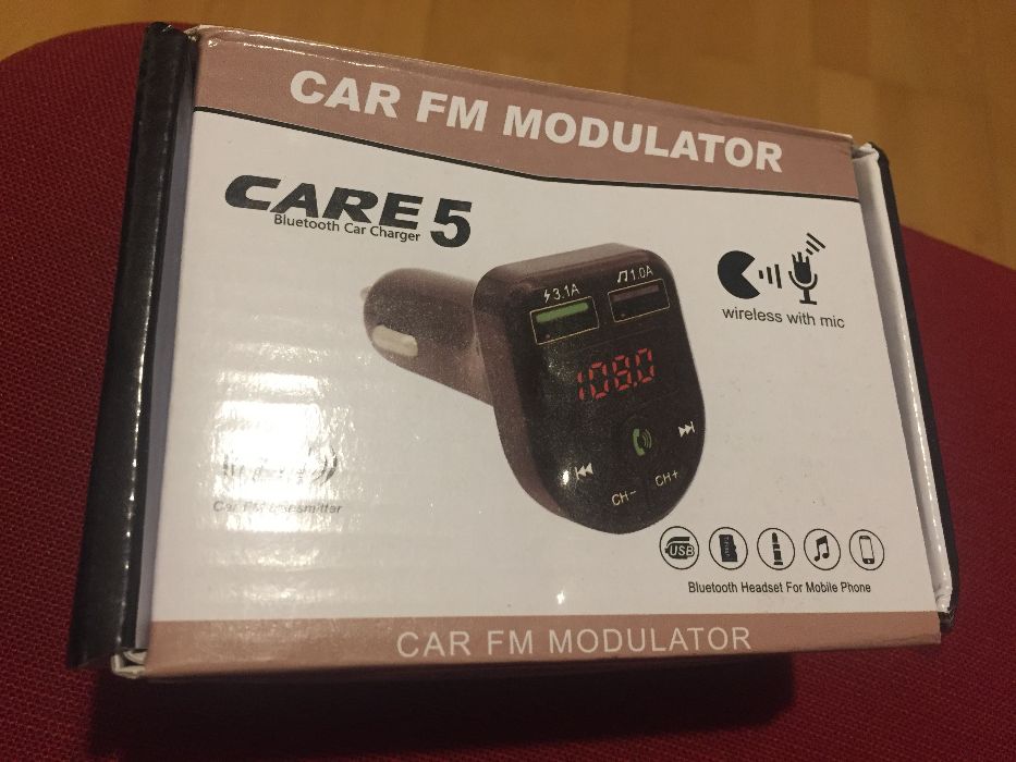 Car fm modulator, telefonowanie przez radio w samochodzie