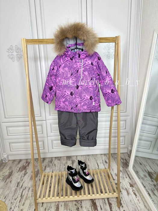 Зимовий термо комплект для дівчинки 104-128