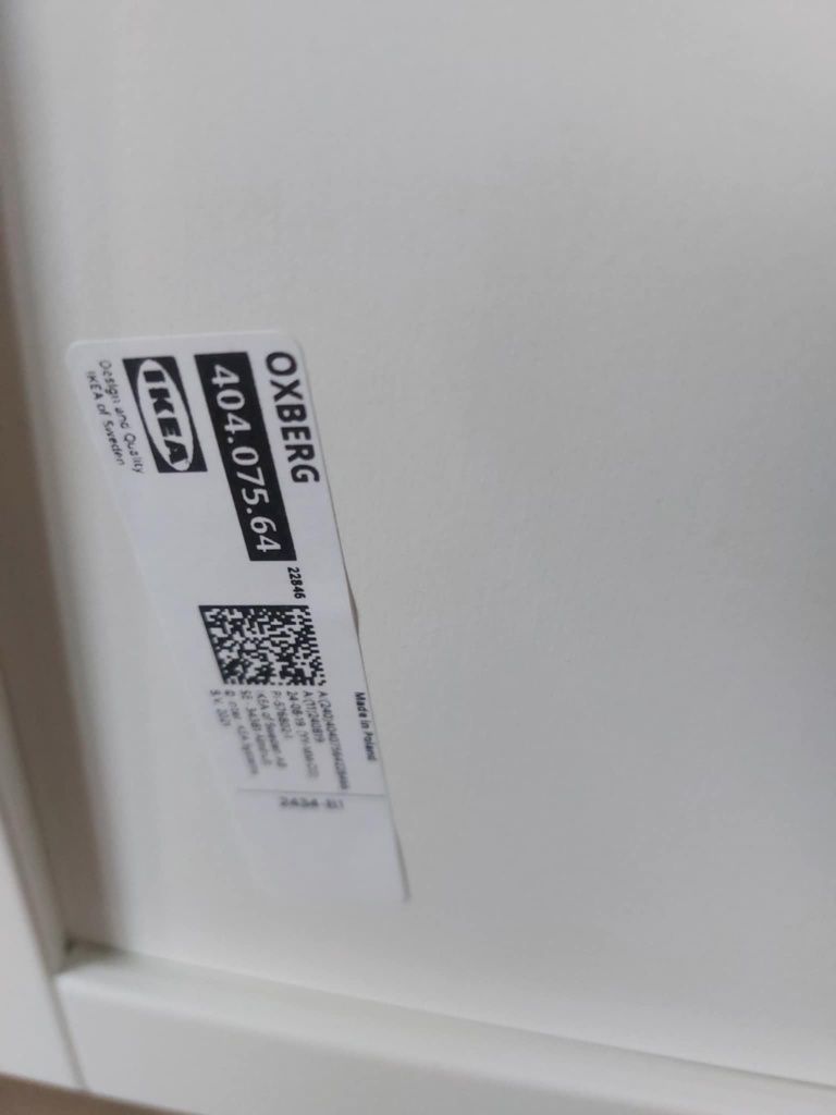 Regał/szafka z drzwiami Ikea
BILLY / OXBERG

Drzw