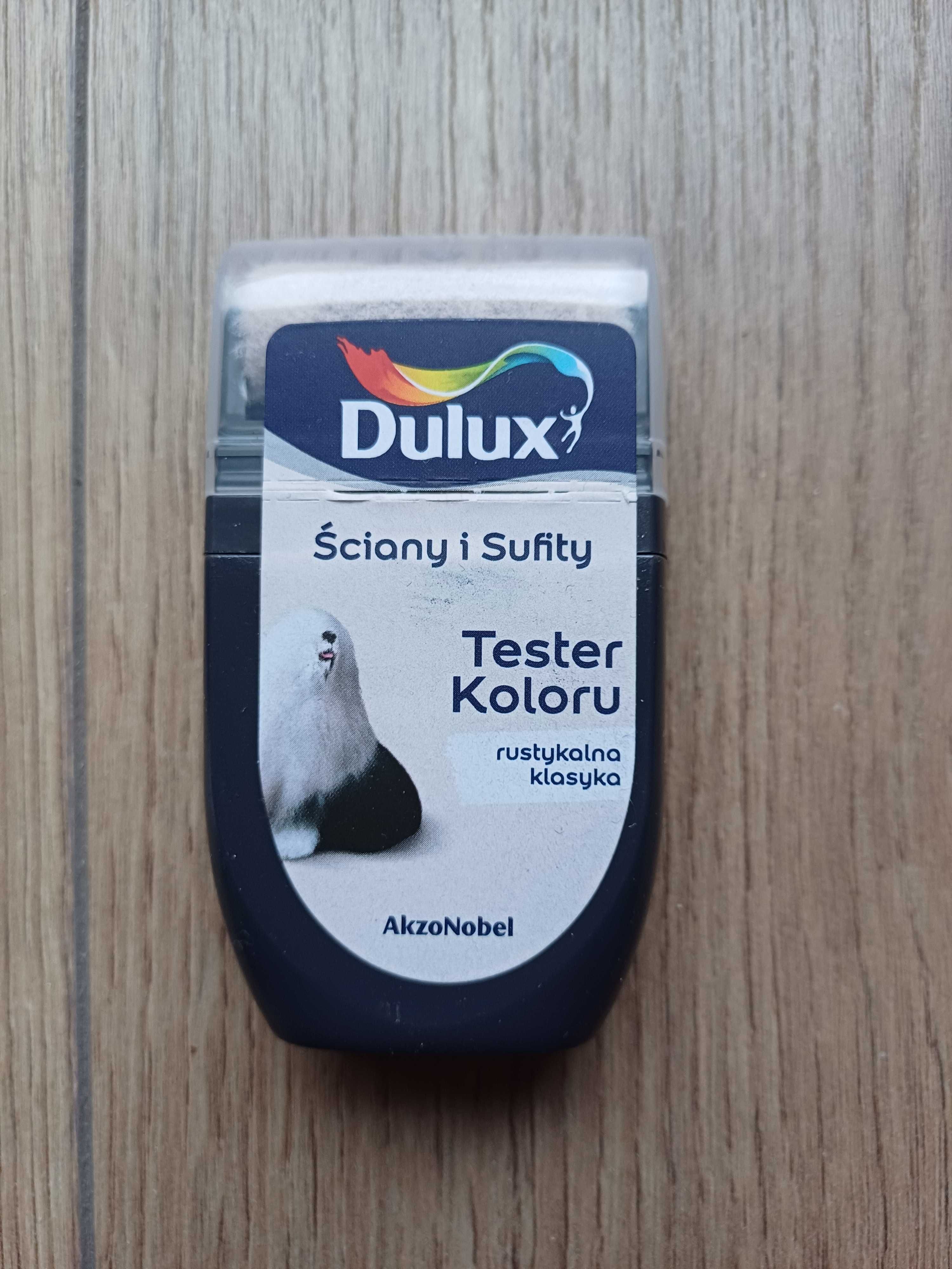 Tester farba Dulux Rustykalna klasyka ściany i sufity 30 ml ciepła