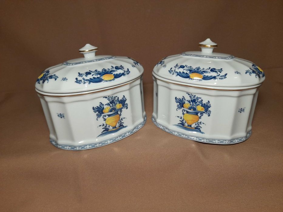 Vista Alegre Viana-- Caixa Diogo, Frasco Magalhães e cremeira Viana