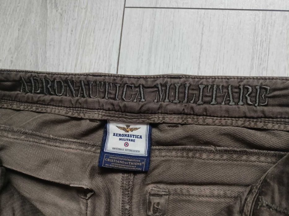 Spodnie Aeronautica Militare męskie bojówki