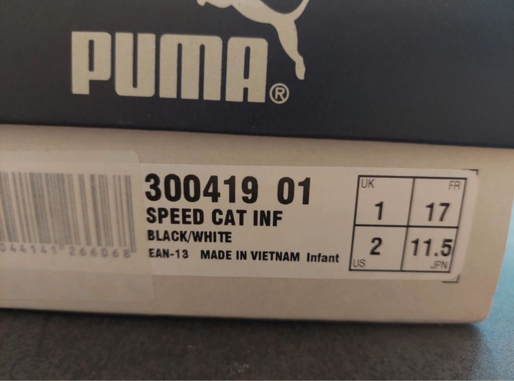 Puma Speedcat para bebé