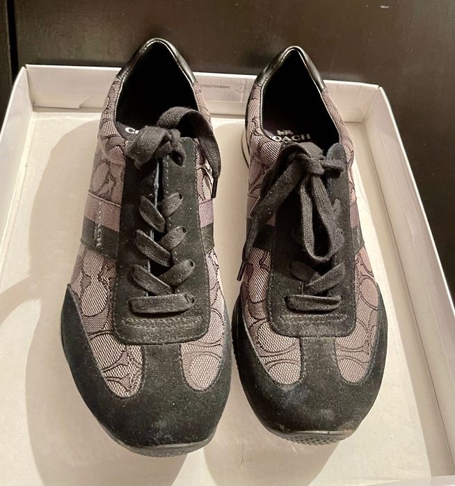 Coach buty czarne rozmiar 38 sneakersy Coach
