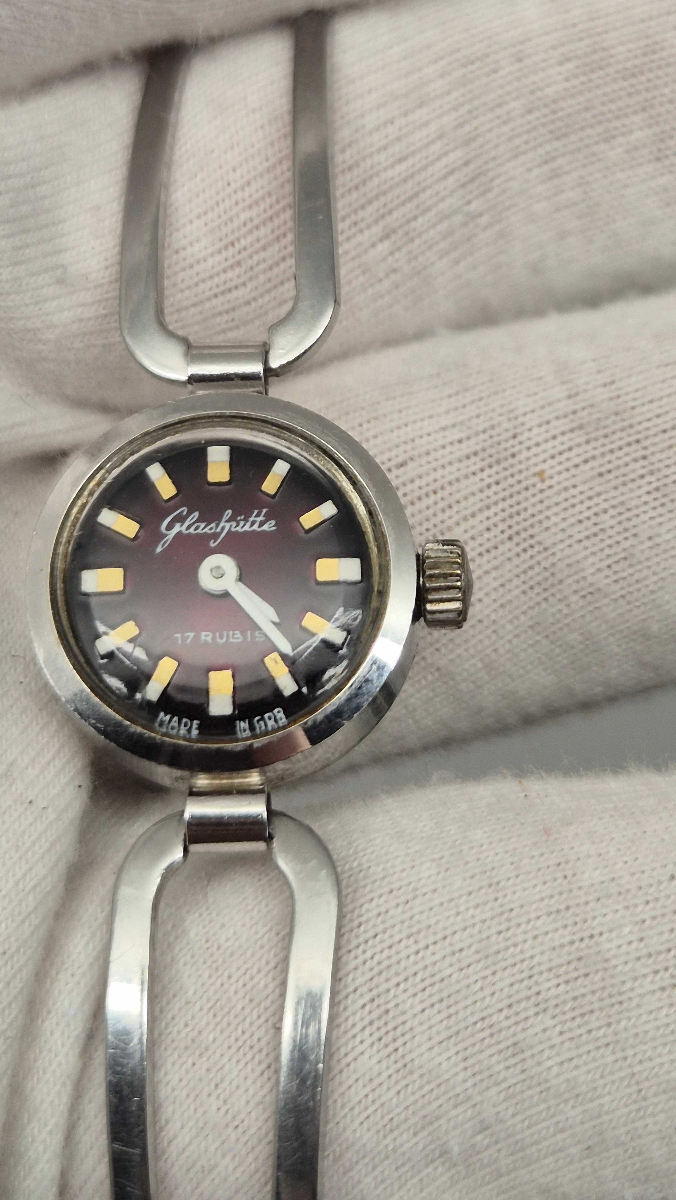 Mechaniczny damski *Glashutte*