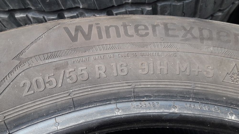 205/55R16 ZIMA Uniroyal Winter Expert 91H 4szt. 6,5mm. Montaz W-wa