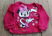 Bluzka koszulka dziewczęca Minnie święta