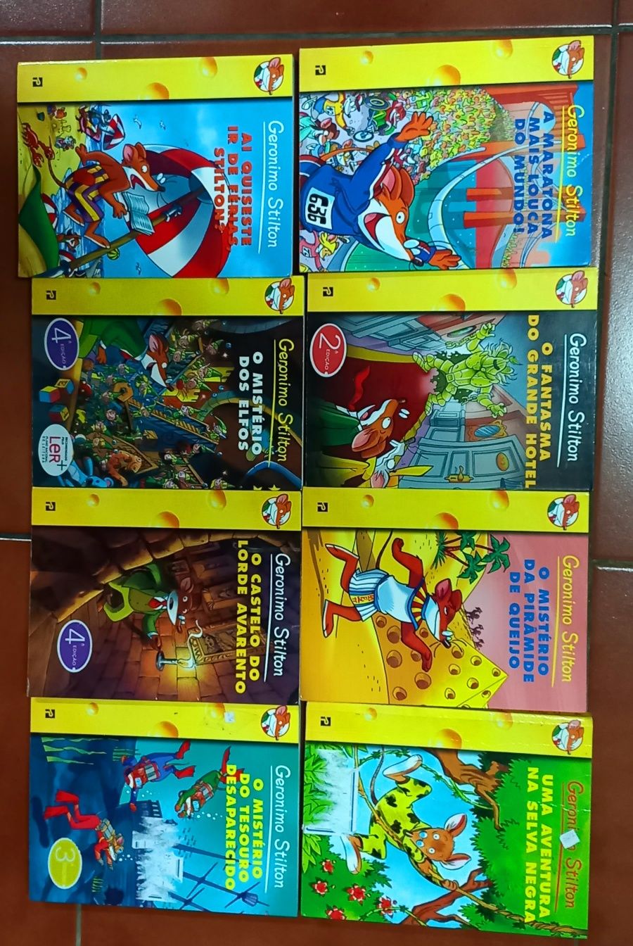 Varios livros diferentes