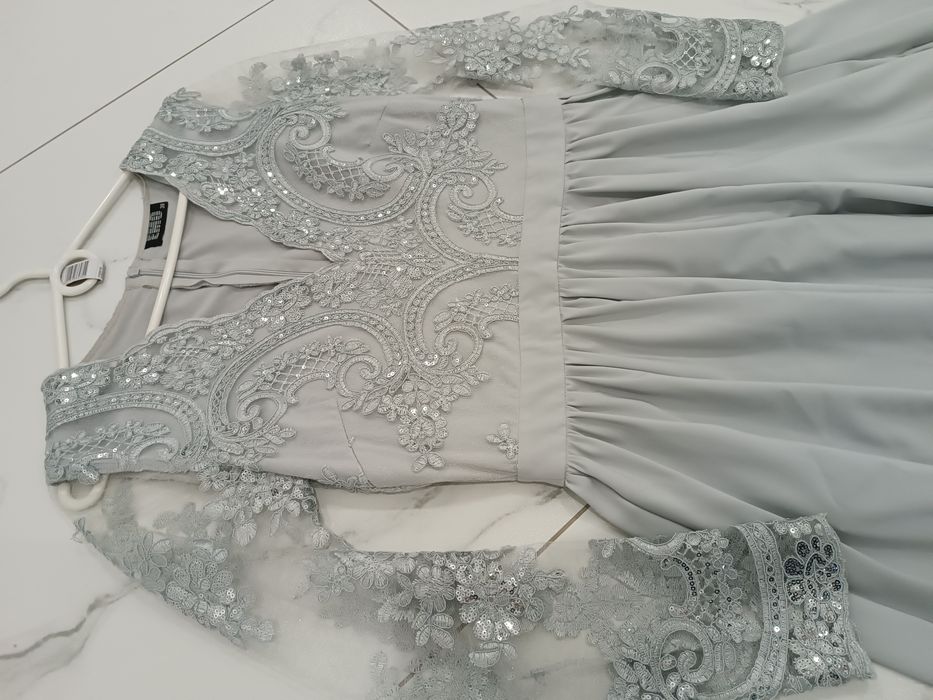 Sukienka damska Emo Luna szara